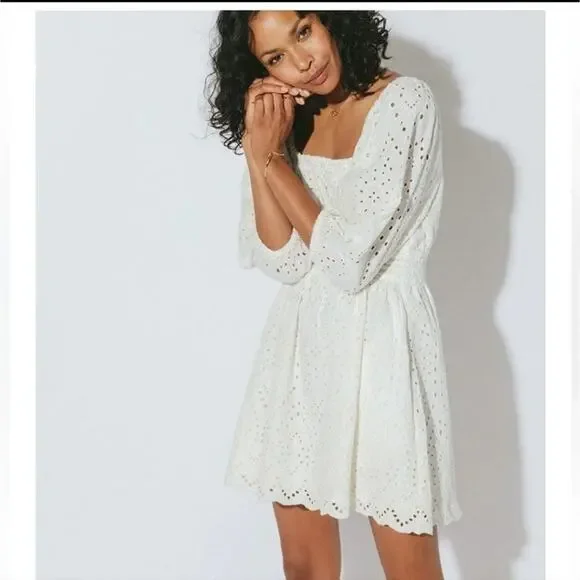 Cleobella Aria Mini Dress in Flora Polka NWT - Picture 5 of 14